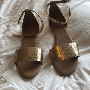 Strappy Sandals- never been worn!